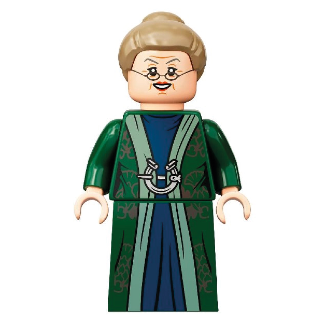 Minerva McGonagalle LEGO Minifigure Collectible Harry Potter – Wizarding World Figure – Gift for LEGO Fans