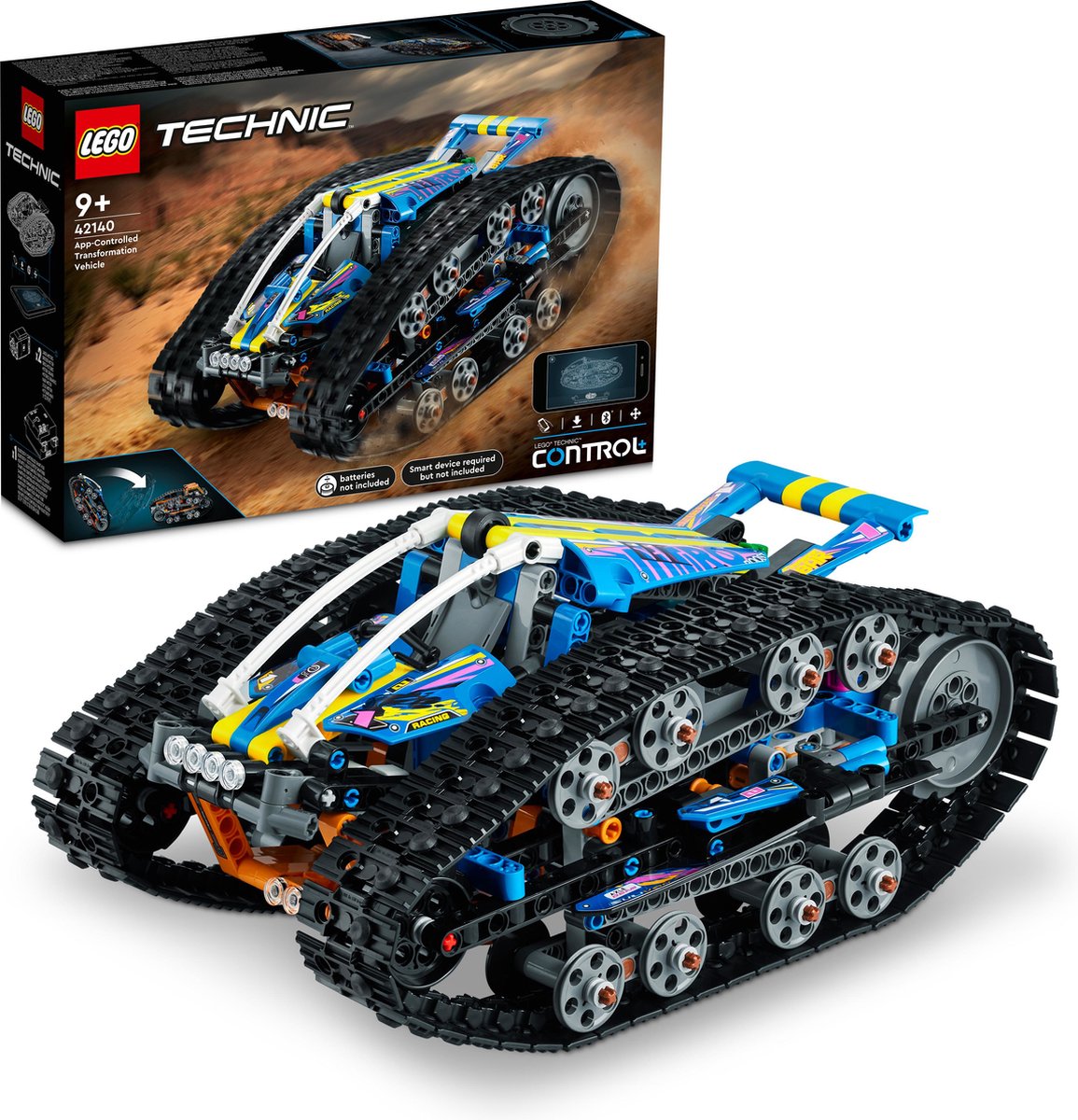 LEGO Technic Transformatievoertuig met App-Besturing
- 42140