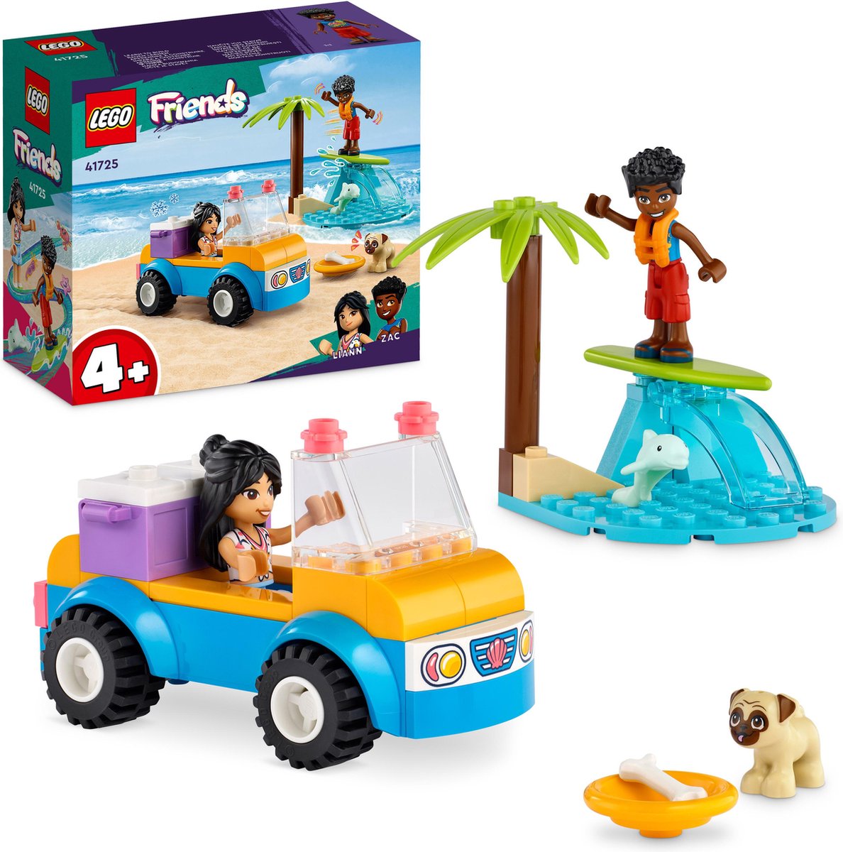 LEGO Friends Strandbuggy plezier Speelgoed Auto Set - 41725