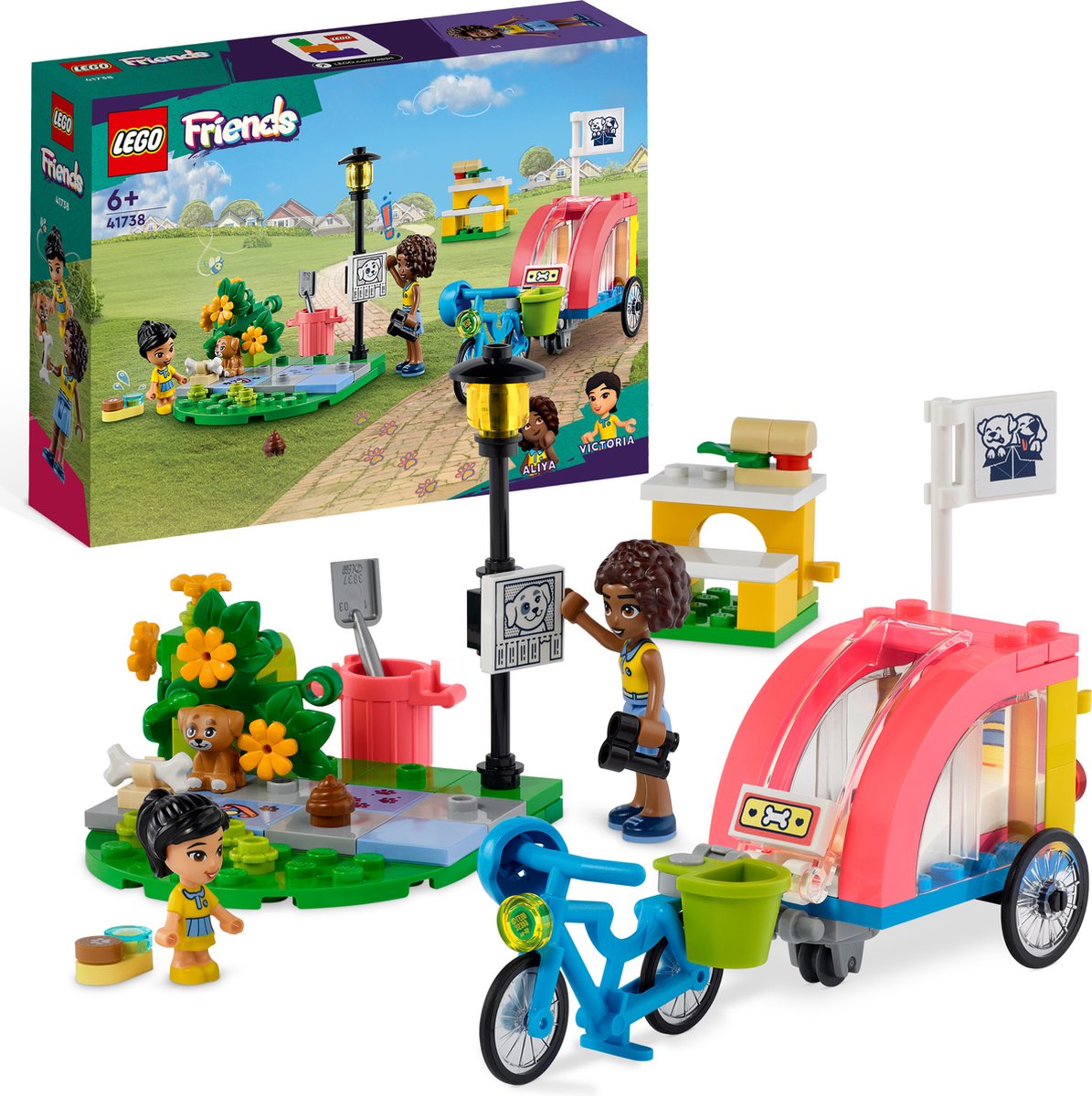 LEGO Friends Honden reddingsfiets Speelset - 41738