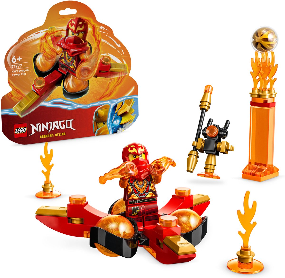 LEGO NINJAGO Kai’s Drakenkracht Spinjitzu - 71777