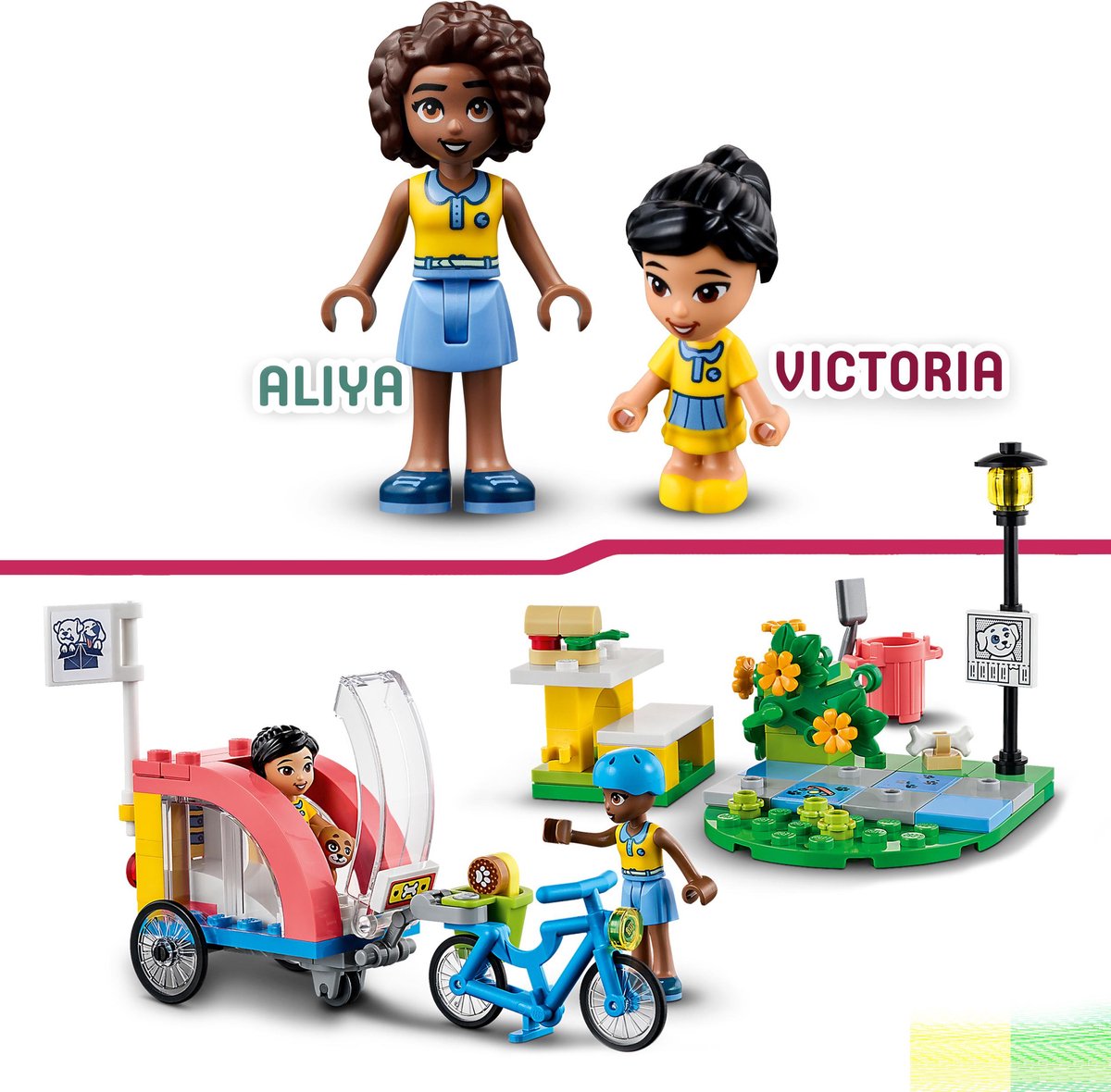 LEGO Friends Honden reddingsfiets Speelset - 41738