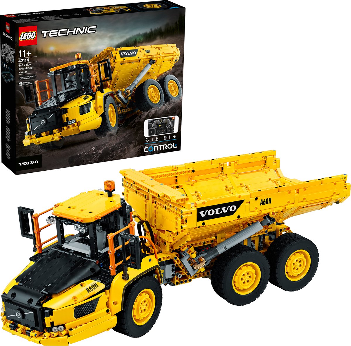 LEGO Technic Volvo 6x6 Truck met Kieptrailer - 42114