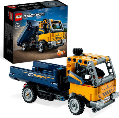 LEGO Technic Kiepwagen, 2in1 Bouwvoertuigen Speelgoed - 42147