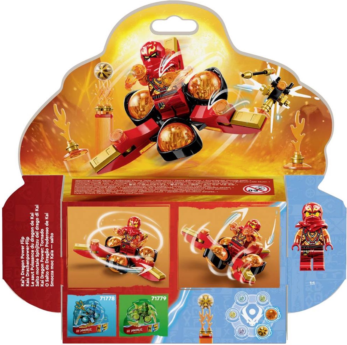 LEGO NINJAGO Kai’s Drakenkracht Spinjitzu - 71777