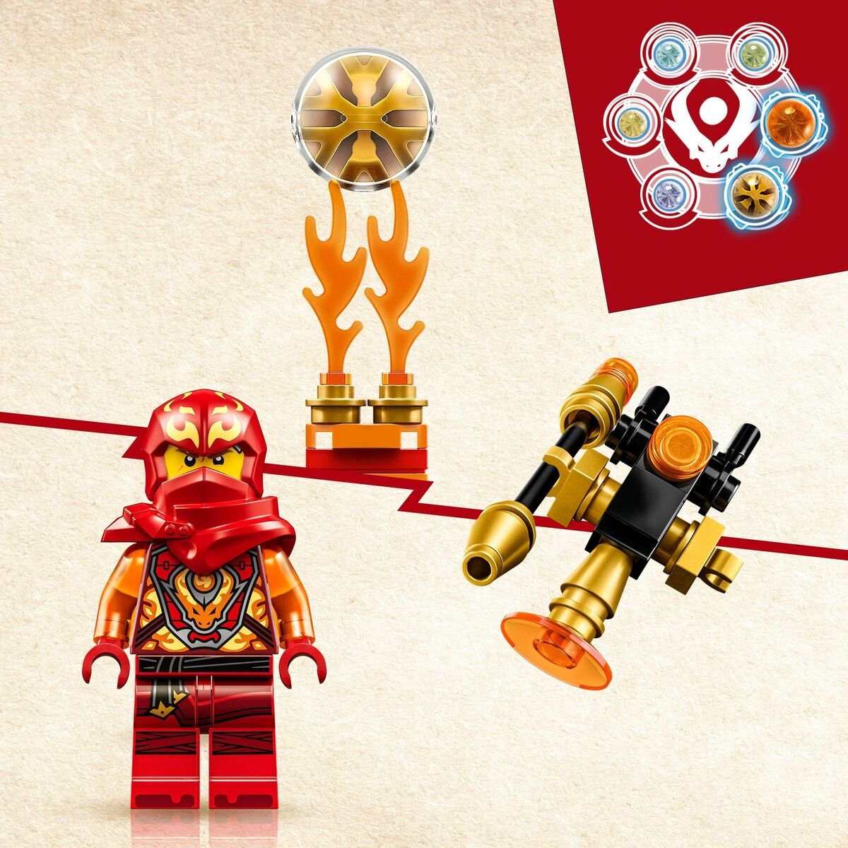 LEGO NINJAGO Kai’s Drakenkracht Spinjitzu - 71777