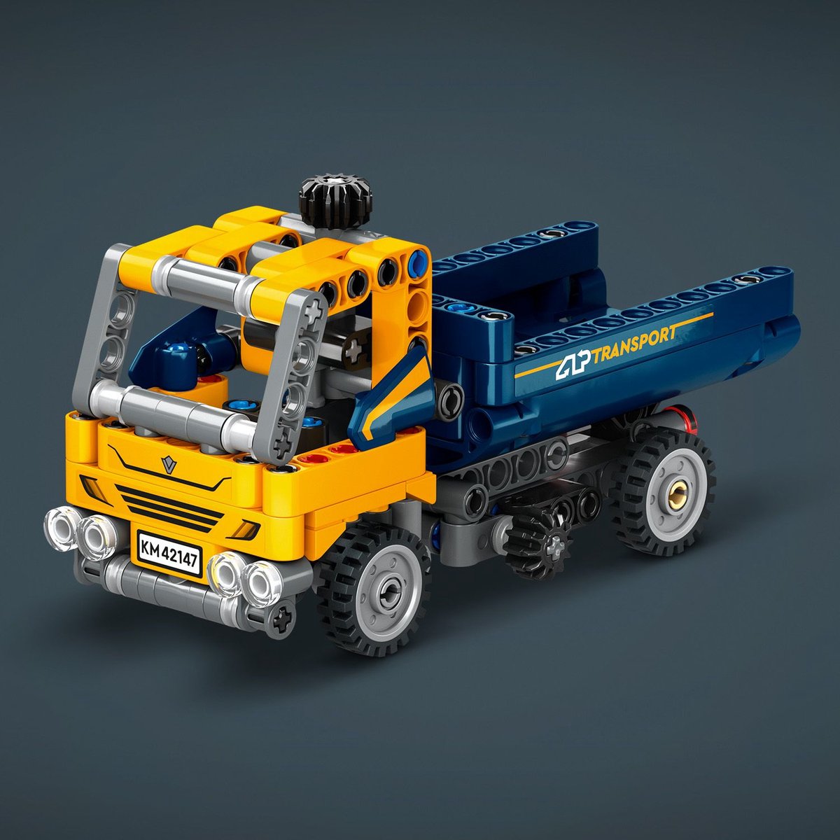 LEGO Technic Kiepwagen, 2in1 Bouwvoertuigen Speelgoed - 42147