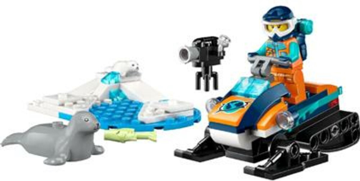 LEGO City Sneeuwscooter voor Poolonderzoek Modelbouwpakket - 60376