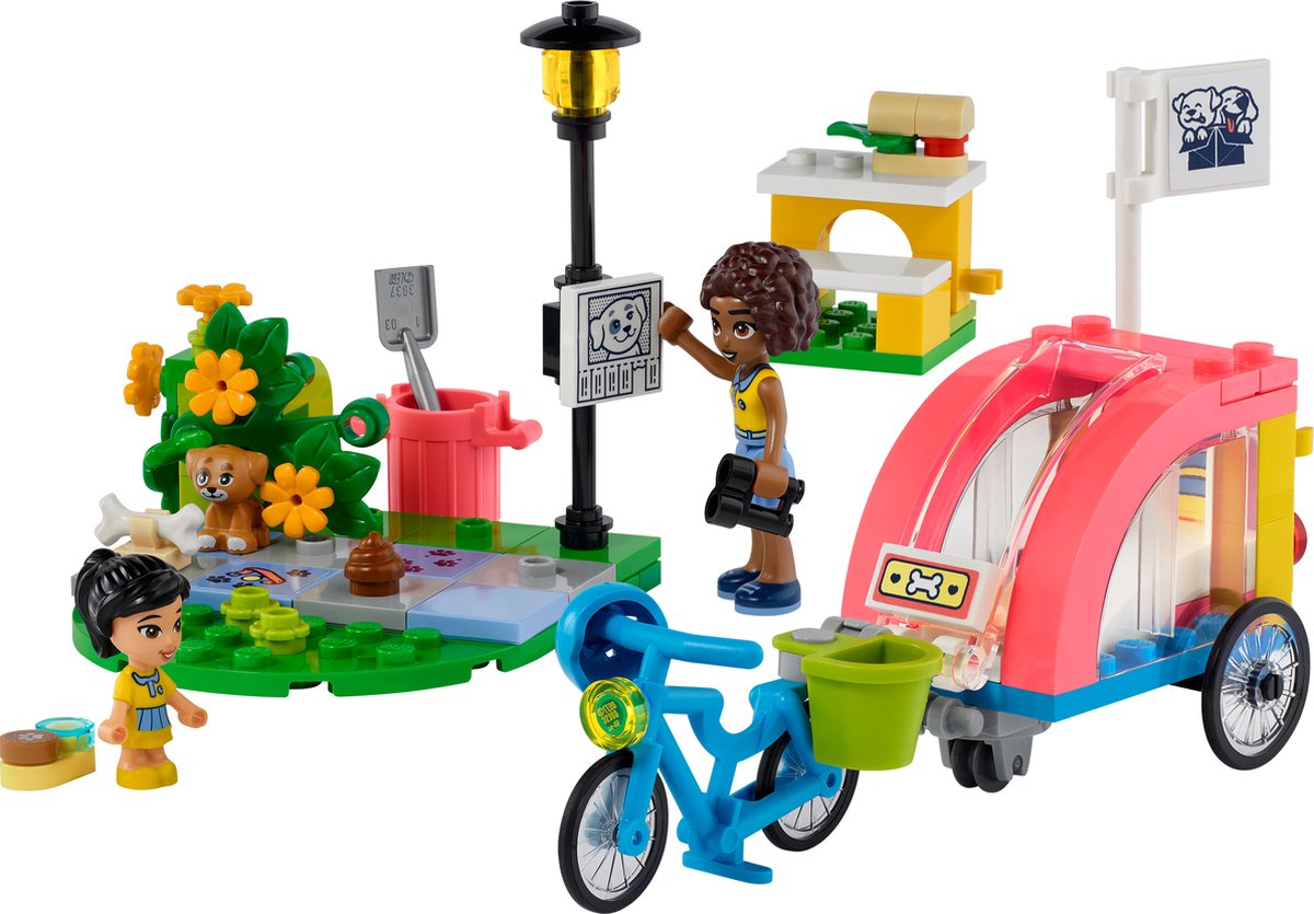 LEGO Friends Honden reddingsfiets Speelset - 41738