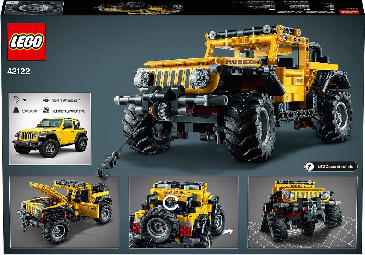 Lego Technic 42122 Jeep Wrangler