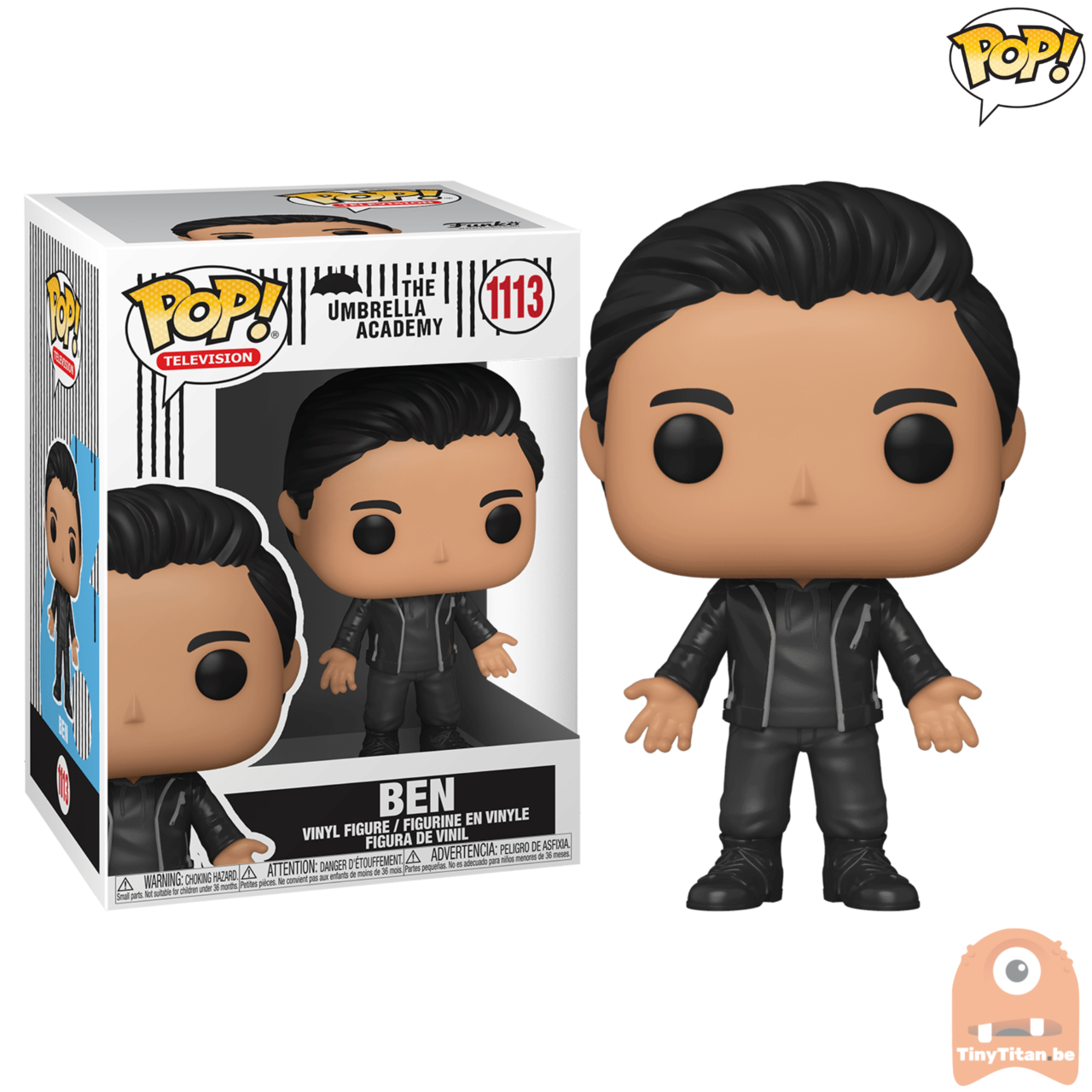 Funko Pop The Umbrella Academy Ben Hargreeves #1113 Vinyl Figure