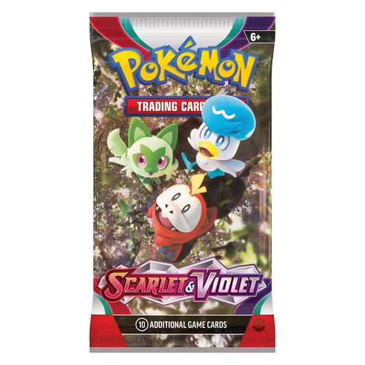 Pokemon TCG Scarlet Violet Booster Pack Trading Cards