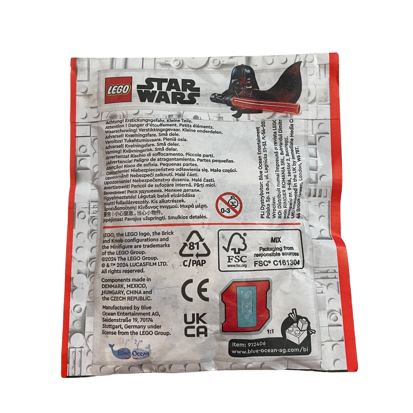 LEGO 912406 Imperial Shuttle Mini Paper Bag | Star Wars Mini Build