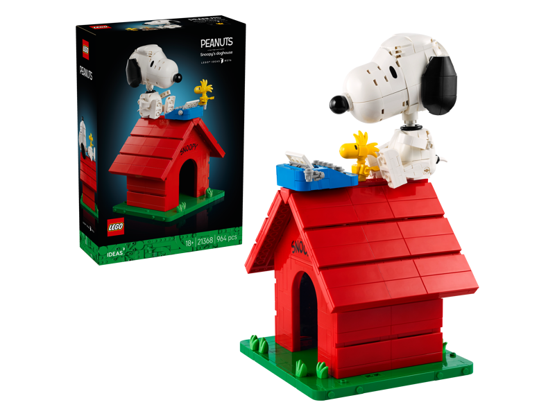 PRE-ORDER | LEGO Ideas Peanuts: Snoopy's hondenhok