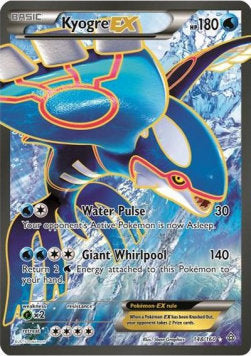 Kyogre EX - Primal Clash (Ultra Rare) [PRC-148]