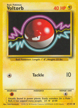 Voltorb - Base Set (Common) [BS-67]
