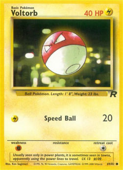 Voltorb - Team Rocket (Common) [TR-69]