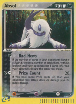 Absol - EX Dragon (Holo Rare) [DR-1]