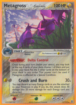 Metagross δ Delta Species - EX Delta Species (Holo Rare) [DS-11]