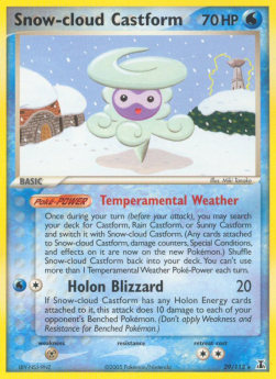 Snow-cloud Castform - EX Delta Species (Rare) [DS-29]