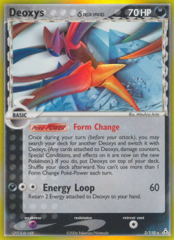 Deoxys δ Delta Species - EX Holon Phantoms (Holo Rare) [HP-3]