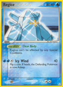 Regice - EX Holon Phantoms (Rare) [HP-27]