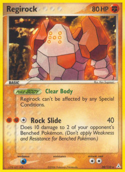 Regirock - EX Holon Phantoms (Rare) [HP-28]