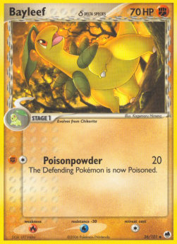 Bayleef δ Delta Species - EX Dragon Frontiers (Uncommon) [DF-26]