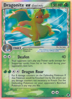Dragonite ex δ Delta Species - EX Dragon Frontiers (Ultra Rare) [DF-91]