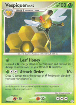 Vespiquen Lv.40 - Diamond & Pearl (Rare) [DP-39]