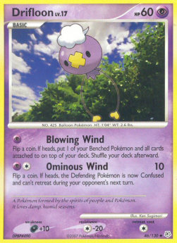 Drifloon Lv.17 - Diamond & Pearl (Uncommon) [DP-46]