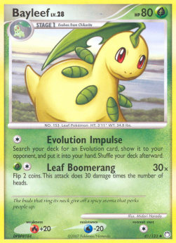 Bayleef Lv.28 - Mysterious Treasures (Uncommon) [MT-41]