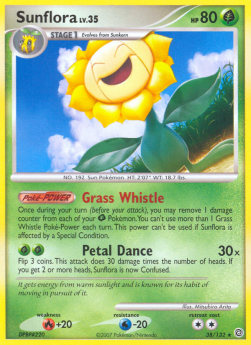 Sunflora Lv.35 - Secret Wonders (Rare) [SW-38]