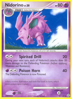 Nidorino Lv.28 - Secret Wonders (Uncommon) [SW-57]