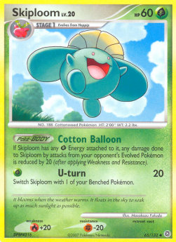 Skiploom Lv.20 - Secret Wonders (Uncommon) [SW-65]