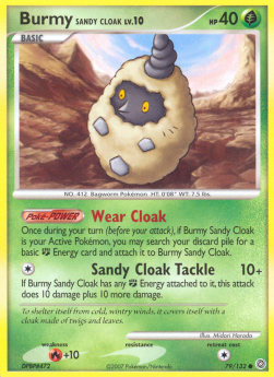 Burmy Sandy Cloak Lv.10 - Secret Wonders (Common) [SW-79]