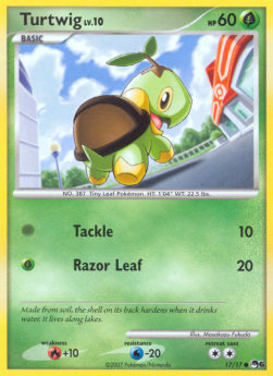 Turtwig Lv.10 - POP Series 6 (Common) [POP6-17]