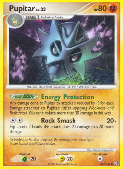 Pupitar Lv.33 - Stormfront (Uncommon) [STF-47]