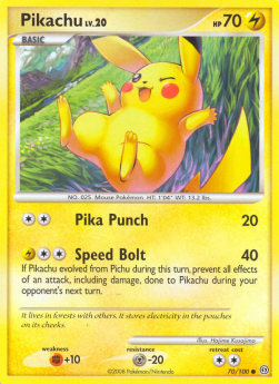 Pikachu Lv.20 - Stormfront (Common) [STF-70]