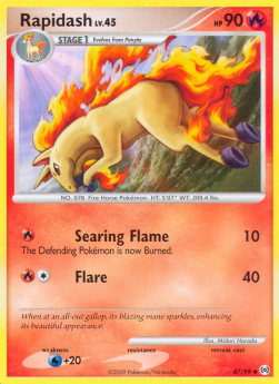 Rapidash Lv.45 - Arceus (Uncommon) [AR-47]