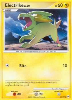 Electrike Lv.20 - Arceus (Common) [AR-63]