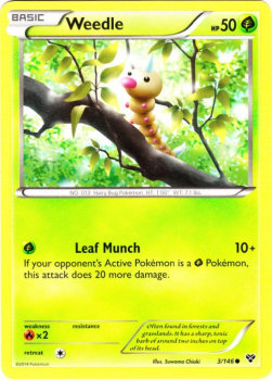 Weedle - XY (Common) [XY-3]
