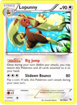 Lopunny - Flashfire (Rare) [FLF-85]