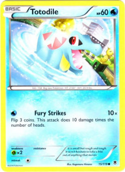 Totodile - Phantom Forces (Common) [PHF-15]
