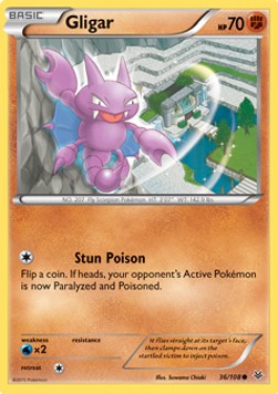 Gligar - Roaring Skies (Common) [ROS-36]