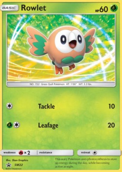 Rowlet - SM Black Star Promos (Promo) [SM-22]