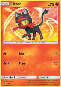 Litten - SM Black Star Promos (Promo) [SM-23]