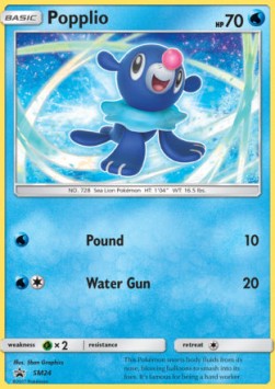Popplio - SM Black Star Promos (Promo) [SM-24]
