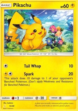 Pikachu - SM Trainer Kit: Lycanroc & Alolan Raichu (Fixed) [TK10-A14]