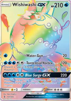 Wishiwashi GX - Guardians Rising (Secret Rare) [GRI-151]